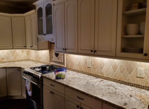 Kitchen lighting under cabinet